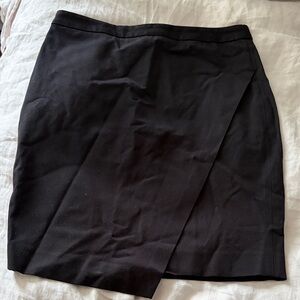 Banana Republic black asymmetrical mini skirt - 2P